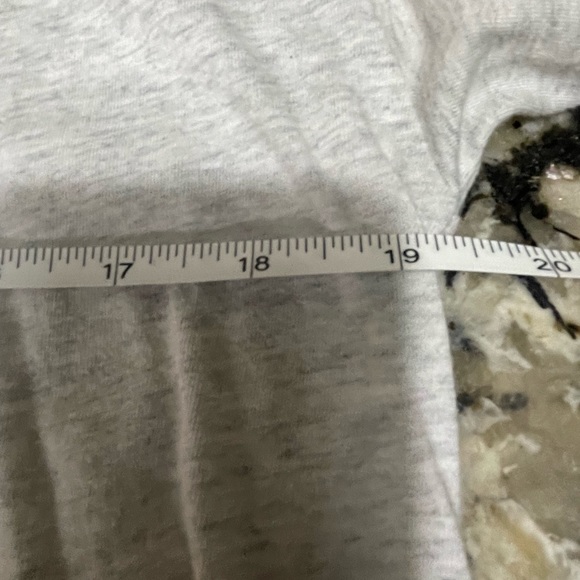 Victorias Secret PINK Oversized Long‎ Sleeve Varsity Crew Shimmer Logo Small - Picture 6 of 7